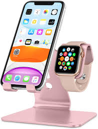 Plus, it's equipped with a usb port, allowing you to charge one more device alongside your. Amazon Com Apple Watch Stand Omoton 2 In 1 Universal Desktop Stand Holder For Iphone And Apple Watch Series 6 5 4 3 2 1 And Apple Watch Se Both 38mm 40mm 42mm 44mm Rose Gold