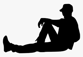 Old man sitting chair silhouette stock illustrations. Person Sitting Silhouette Png Transparent Png Transparent Png Image Pngitem