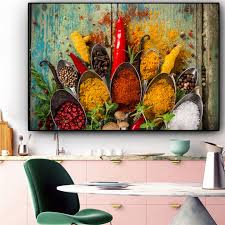 Kitchen Room Food Picture Hd Canvas