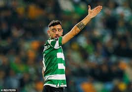 The home of sports streams. Bruno Fernandes Starts For Sporting Lisbon Against Benfica Daily Mail Online