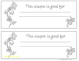Blank Vouchers Template Justintr Me
