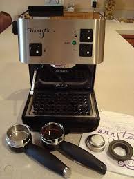 In starbucks, over the counter employees are referred to as baristas, although the preparation process is fully automated. Starbucks Barista Espresso Maker Machine Coffee Saeco Cappucino Sin 006 Extras 327123302
