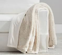 faux fur alpaca throw blankets