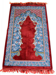leila prayer rug red trere of morocco