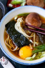 basic udon soup 基本うどん pickled plum