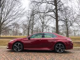 2018 toyota camry xse v6 review harder