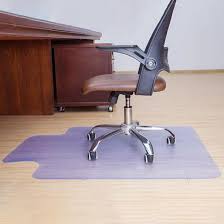 transpa pvc chair mat anti slip