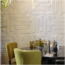 White Decorative Kitchen Wall Panel At