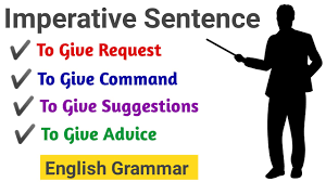 Types of imperative sentences with examples. Making Imperative Sentences In English How To Make Imperative Sentences In English Youtube