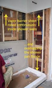 How To Wall And Waterproof A Shower D
