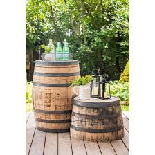 Oak Barrel Planter