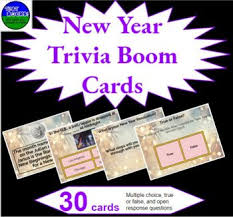 Instantly play online for free, no downloading needed! New Years Trivia Boom Cards By That Rocks Math Science And Ela Tpt