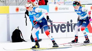 Bakom norskorna lyckades ebba andersson knipa fjärdeplatsen efter en spurtstrid. R Ka Wydnlksnm