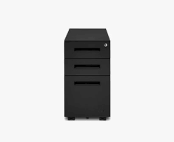 2 drawer narrow file cabinet with seat