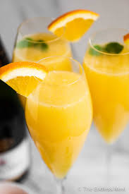 mimosa recipe chagne orange