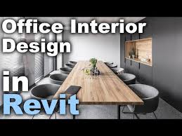office interior design in revit