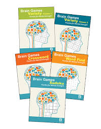brain games variety set of 5 books