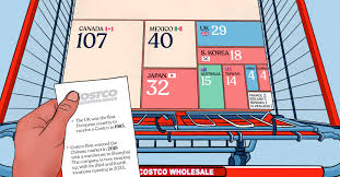 visualizing the number of costco s