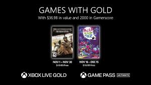 xbox games with gold for november