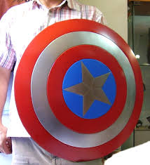 captain america metal shield