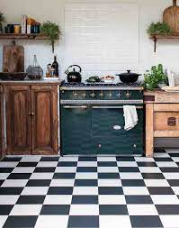 checker floor tiles retro authentic 9