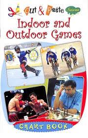 Buy Indoor Outdoor Games Chart Book Cut Paste Book