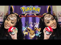 pokemon eevee makeup 9 looks 9 way