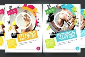 Fitness Flyer Template Free Templates Photo Large Weight