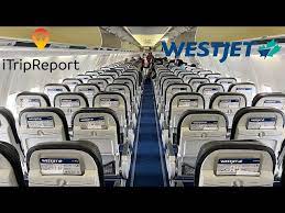 westjet 737 800 economy cl trip