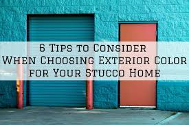 Choosing Exterior Color For Your Stucco