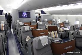 flying on the inaugural boeing 747 8