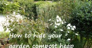 how to hide your garden compost heap