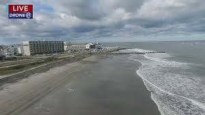 Works Begins To Repair Beach Erosion At Jersey Shore
