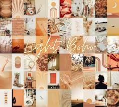 Light Boho Wall Collage Kit Photo Wall