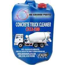 concrete truck cleaning chemical