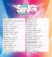 Biete let's sing 2020 (mit deutschen hits) für die nintendo switch an. Let S Sing 2020 Mit Deutschen Hits Playstation 4 Amazon De Games