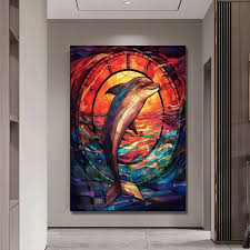 Stained Window Glass Art Wall Art Gift