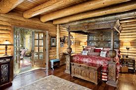 The Suite Life Log Home Master Bedrooms