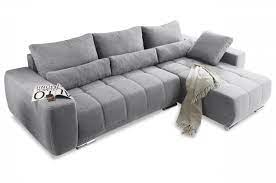 Sie ziehen das sofa auseinander und erhalten eine liegefläche. Black Red White Ecksofa Lopez Mit Schlaffunktion Furnster De