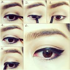 how to create a simple cat eye liner