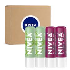 nivea vegan lip care variety pack acai