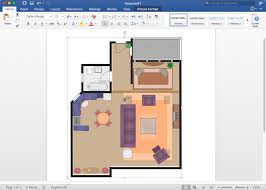 add a floor plan to ms word