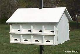 Plans For A Purple Martin House