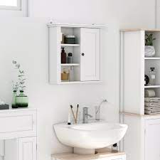 Homcom Bathroom Wall Cabinet Wall