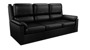 Brandished Leather Sectional Sofa