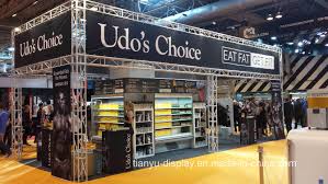 Hot Item Exhibition Truss Booth With Clear Fabric Banner