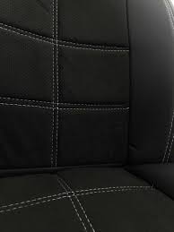 seat covers perforated alcantara and