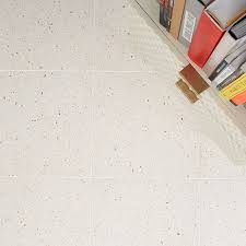 ivy hill tile raleigh ivory square 16 in x 16 in polished cement terrazzo floor and wall tile 3 55 sq ft case