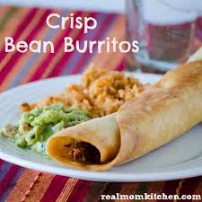 crisp bean burritos like taco time