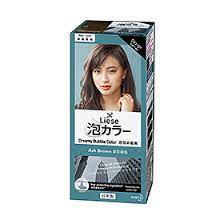 Kao liese bubble hair color is a new type of permanent hair dye that comes in a foam form. Kao Singapore Liese Creamy Bubble Color Ash Brown